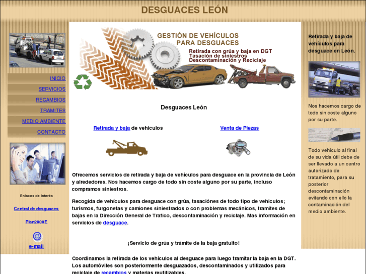 www.desguacesleon.es