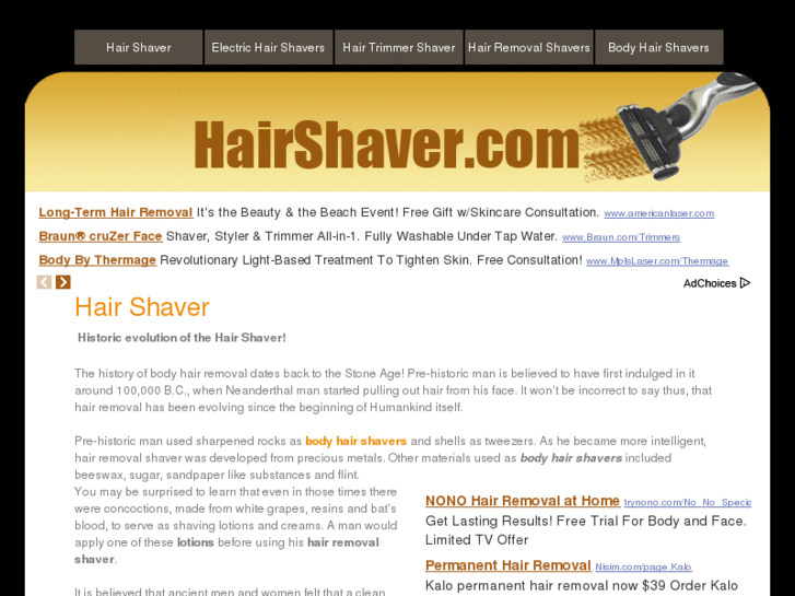 www.hairshaver.com