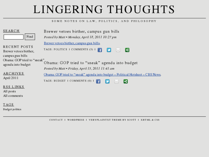 www.lingeringthoughts.net