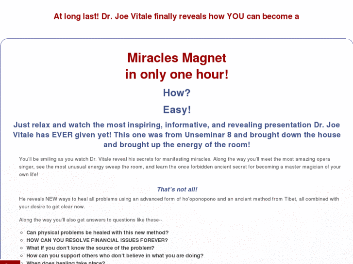 www.miraclesmagnet.com