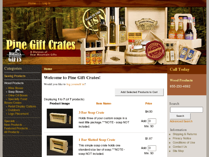 www.pinegiftcrates.com