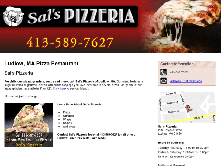 www.salspizzeriama.com