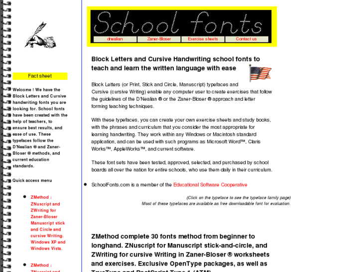 www.schoolfonts.biz