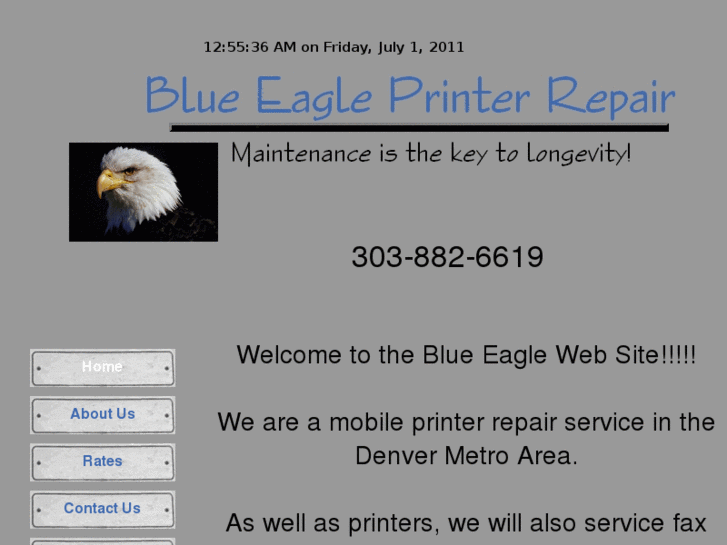 www.blueeagleprinterrepair.com