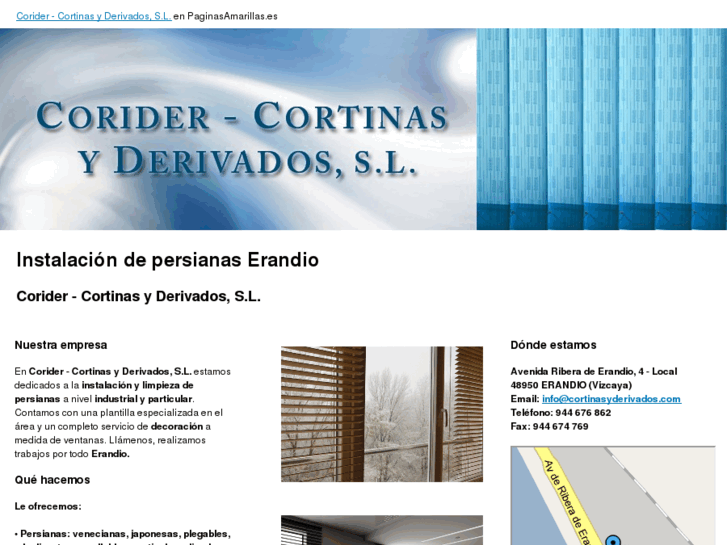 www.cortinasyderivados.com