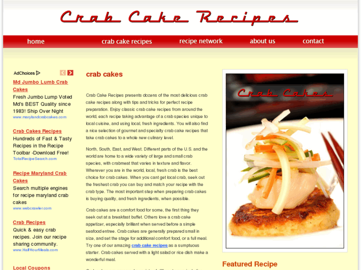 www.crabcakerecipes.net