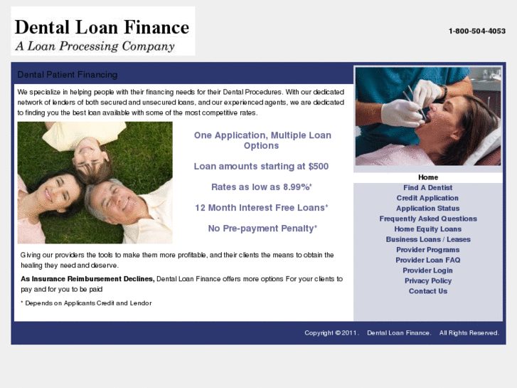 www.dentalloanfinance.com