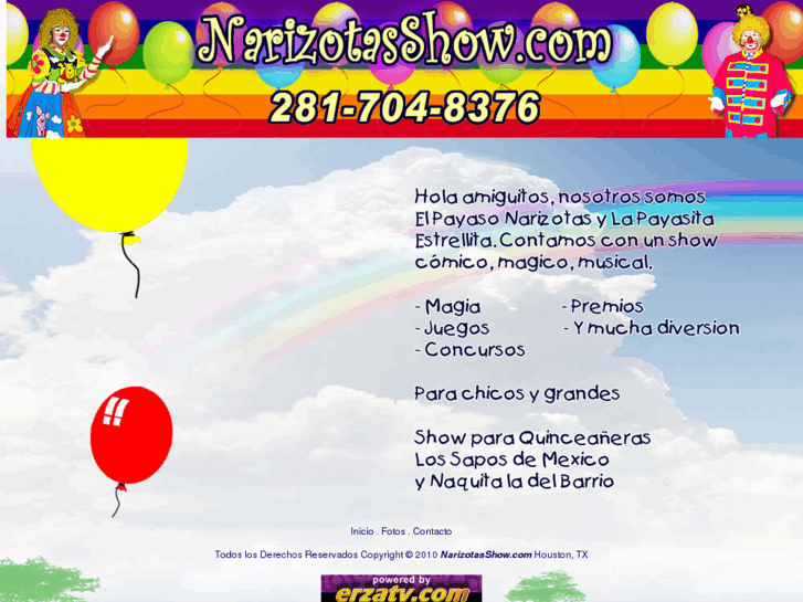 www.narizotasshow.com