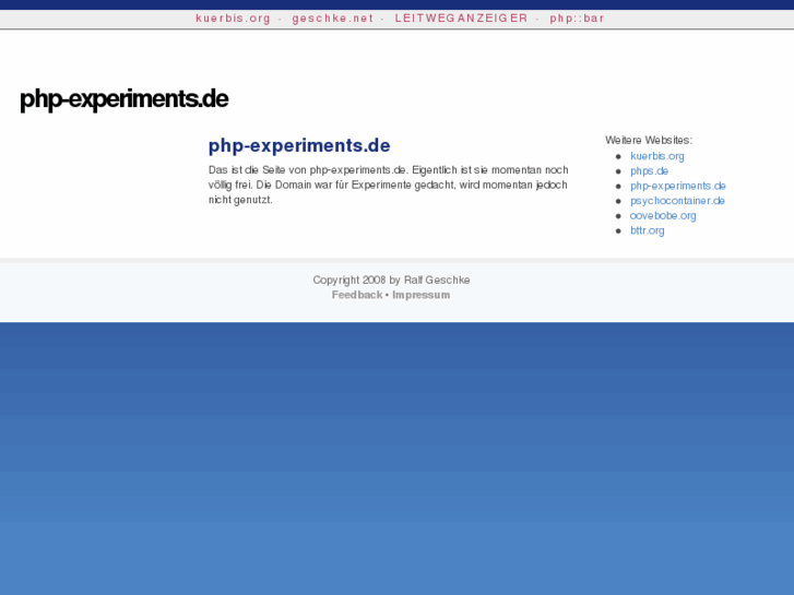 www.php-experiments.de