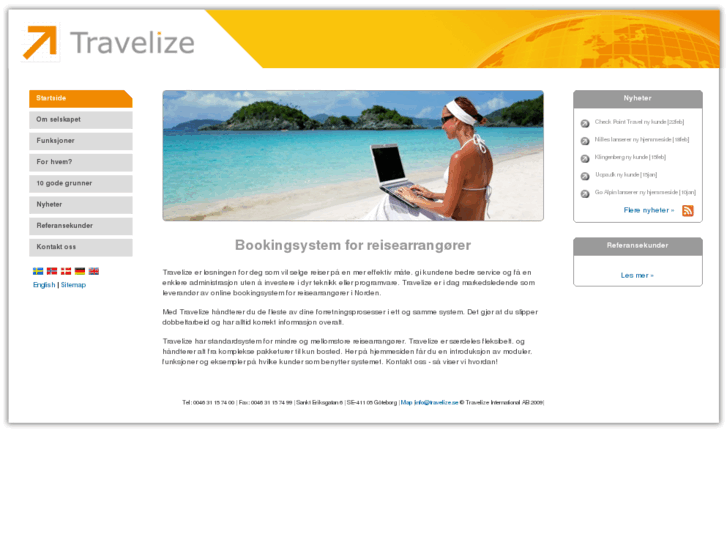 www.travelize.no