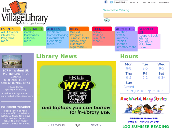 www.villagelibrary.org