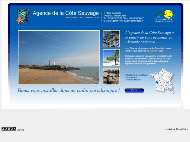 www.agencecotesauvage.com