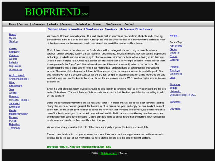 www.biofriend.info