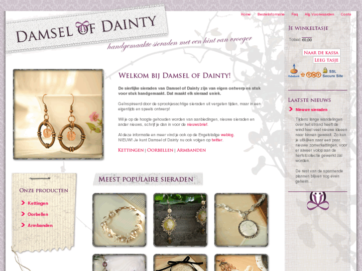 www.damselofdainty.nl