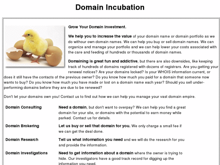 www.domainincubation.com