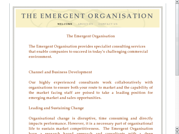 www.emergentorganisation.com