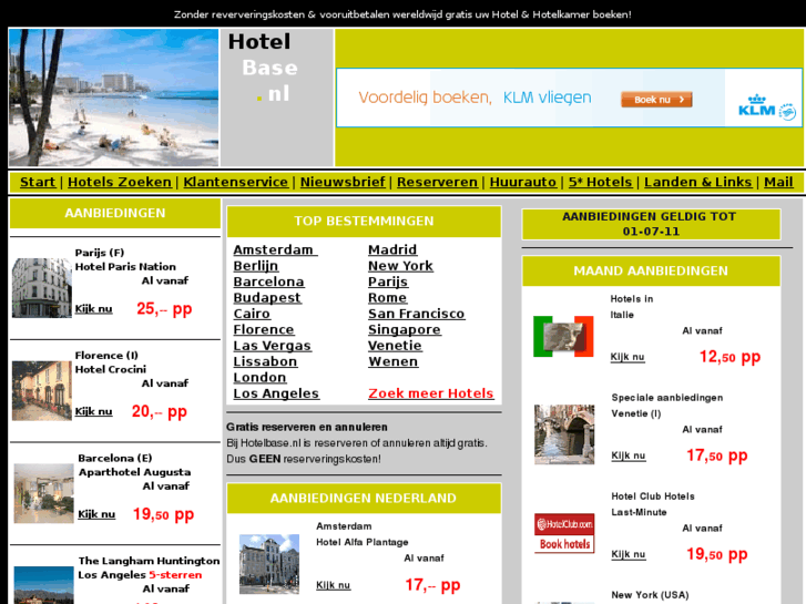 www.hotelbase.nl