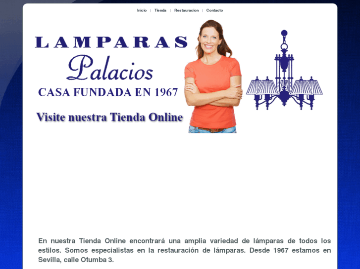 www.lamparaspalacios.com