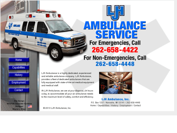 www.ljhambulance.com