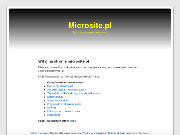 www.microsite.pl