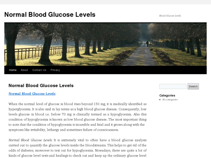 www.normalbloodglucoselevels.org