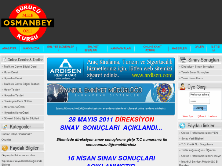 www.osmanbeysurucukursu.com