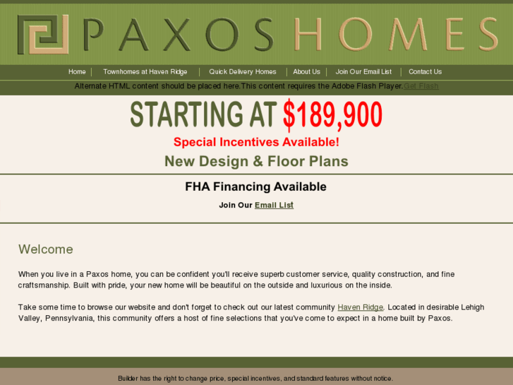 www.paxoshomes.com