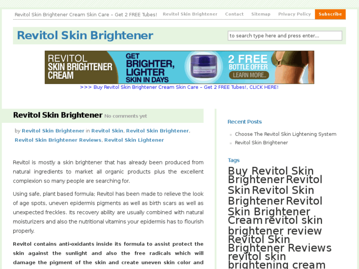 www.revitolskinbrightener.org