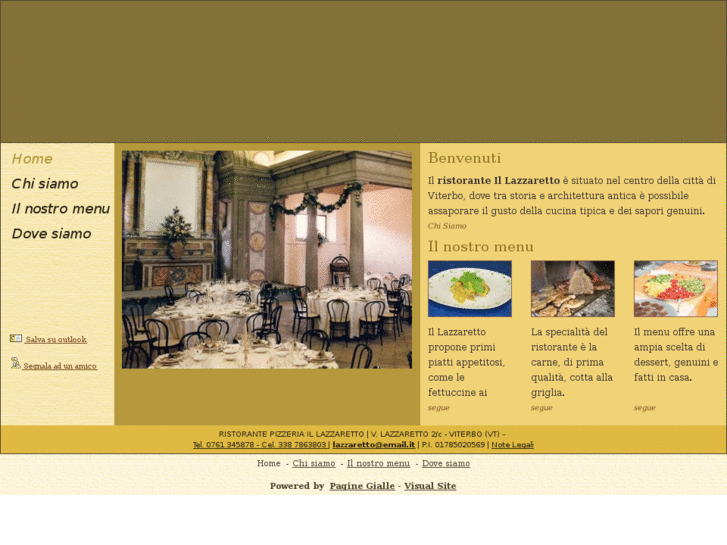 www.ristoranteillazzarettoviterbo.com