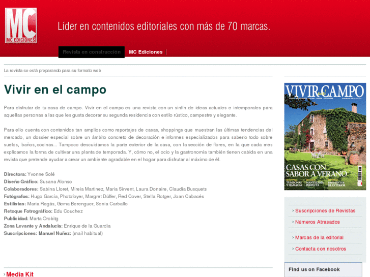 www.vivirenelcampo.com