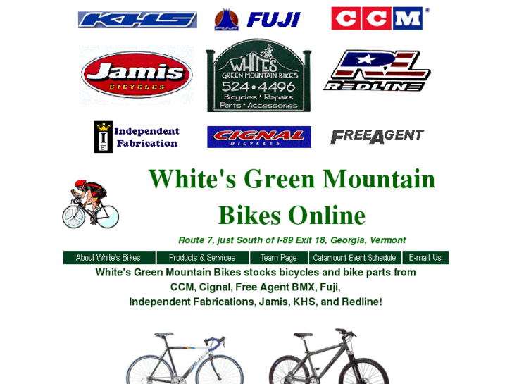 www.whitesgreenmountainbikes.com