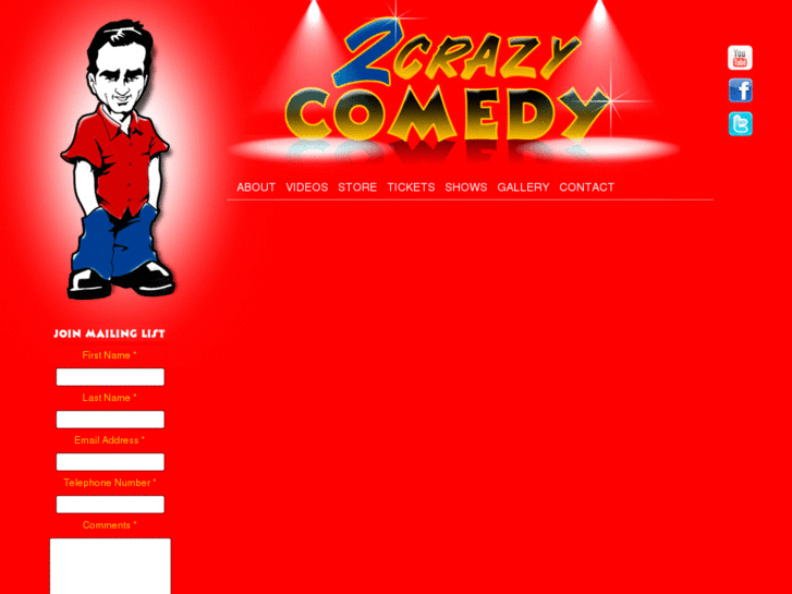 www.2crazycomedy.com