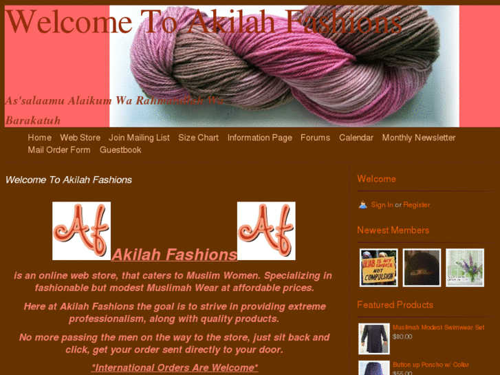 www.akilahfashions.com