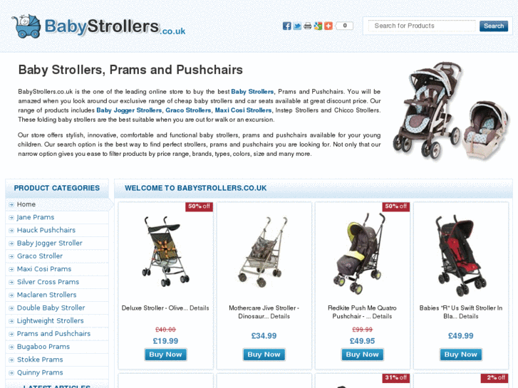 www.babystrollers.co.uk