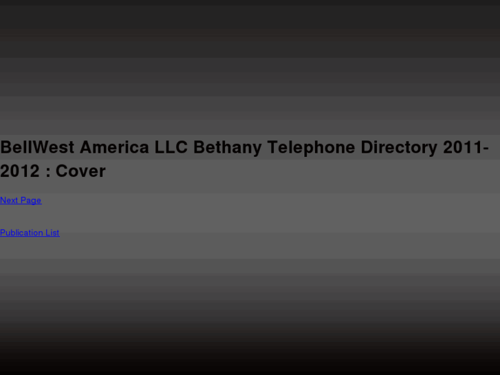 www.bethanyphonebook.com