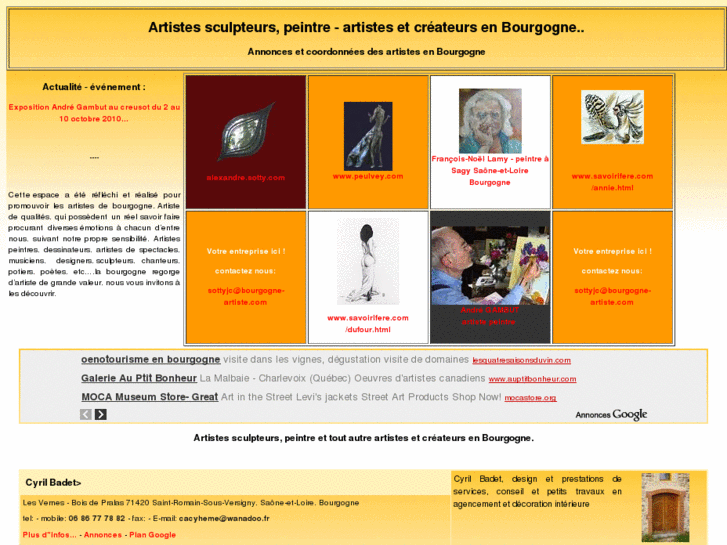 www.bourgogne-artiste.com