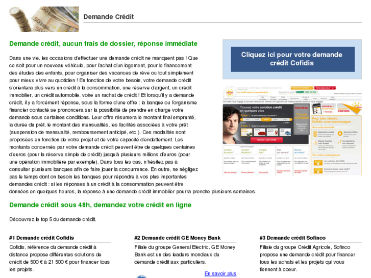 www.demandecredit.com