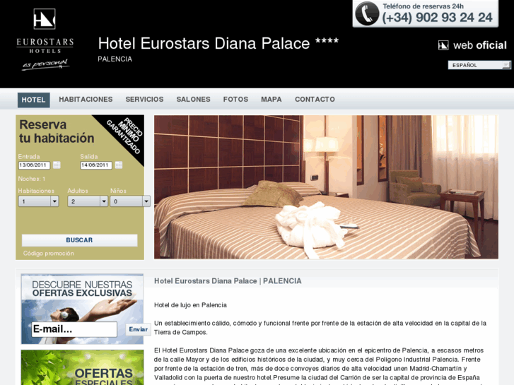 www.eurostarsdianapalace.com