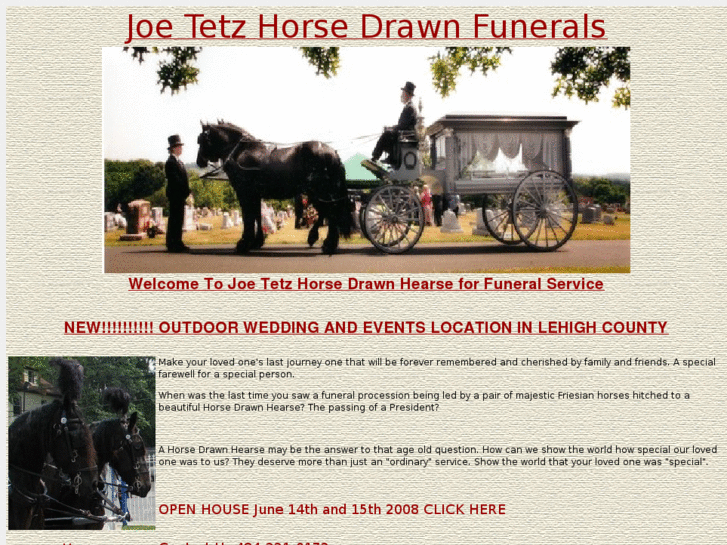 www.horsedrawnfunerals.com