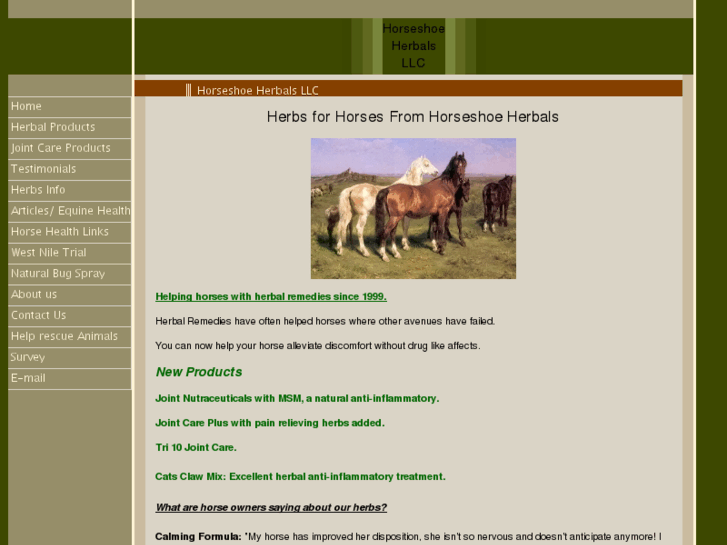 www.horseshoeherbals.com