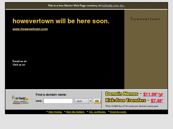 www.howevertown.net
