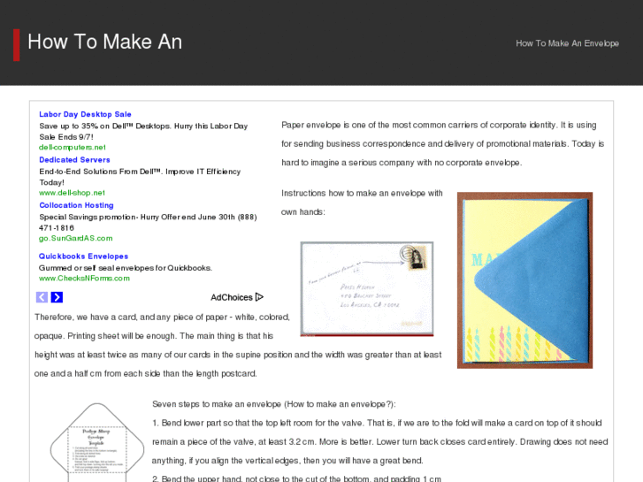 www.howtomakeanenvelope.com