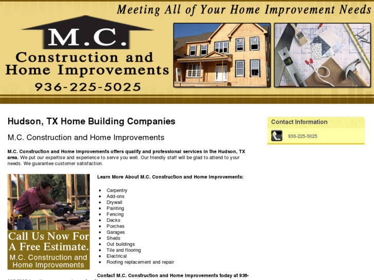 www.mcconstructionhomeimprovements.com