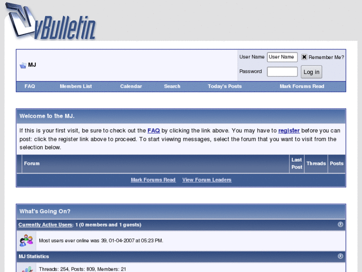 www.mjforums.info