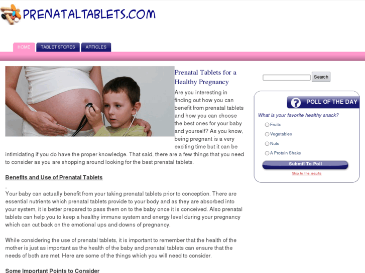 www.prenataltablets.com