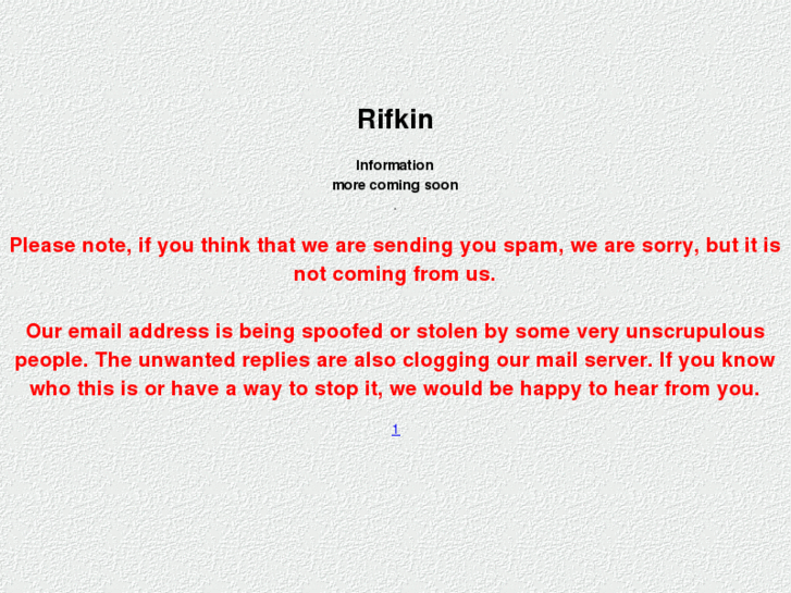 www.rifkin.info