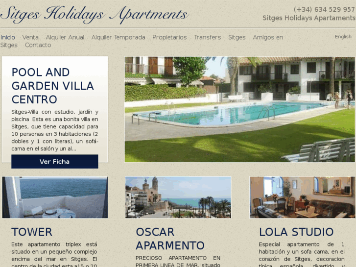 www.sitgesholidaysapartments.com