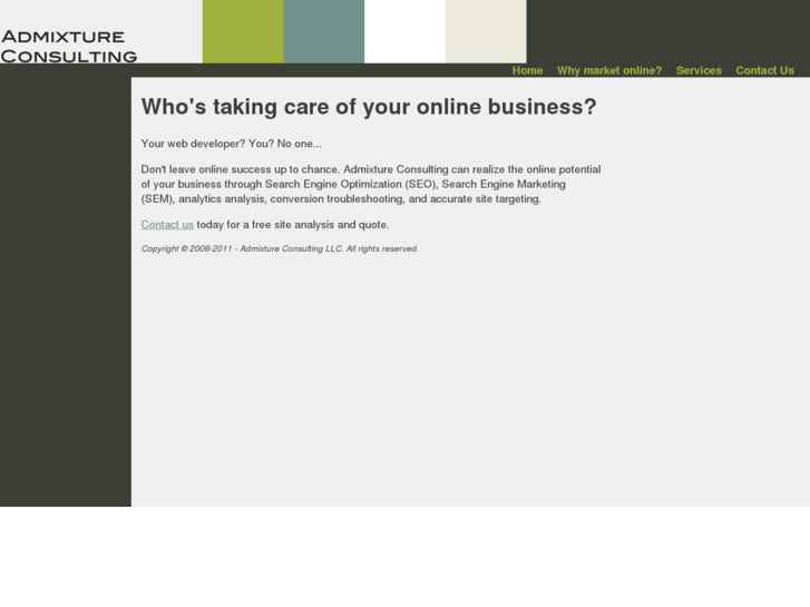 www.admixtureconsulting.com