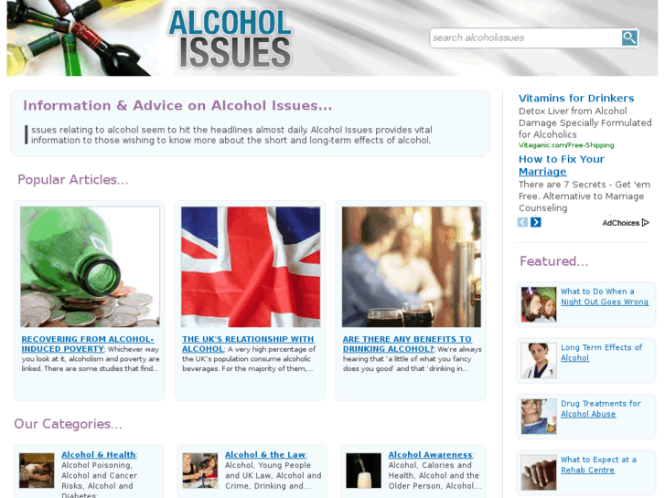 www.alcoholissues.co.uk