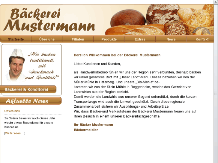 www.baeckerei-mustermann.de